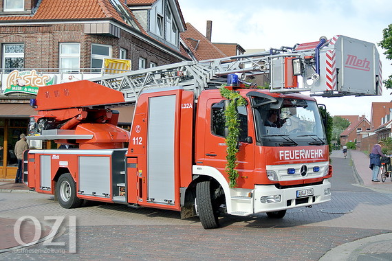 Feuerwehr Juist Hat Wieder Einen Drehleiterwagen - Ostfriesen-Zeitung