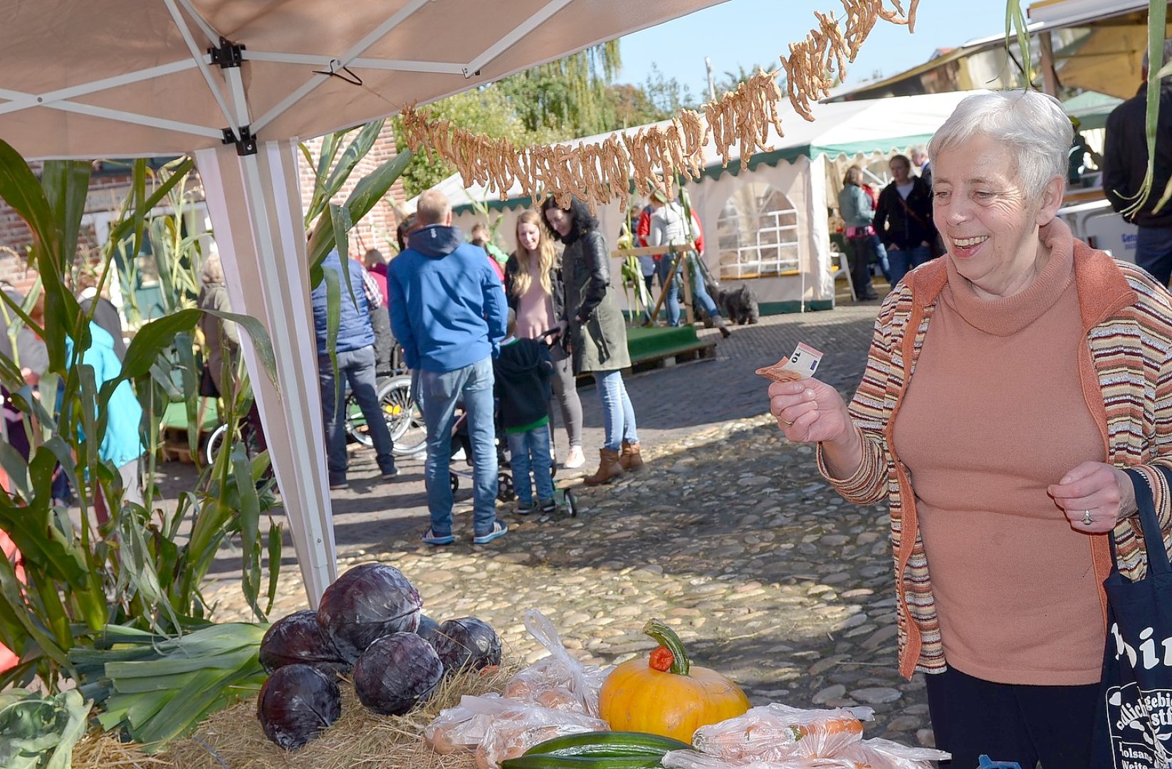 Erntedankfest rund um die Mühle - Bild 1