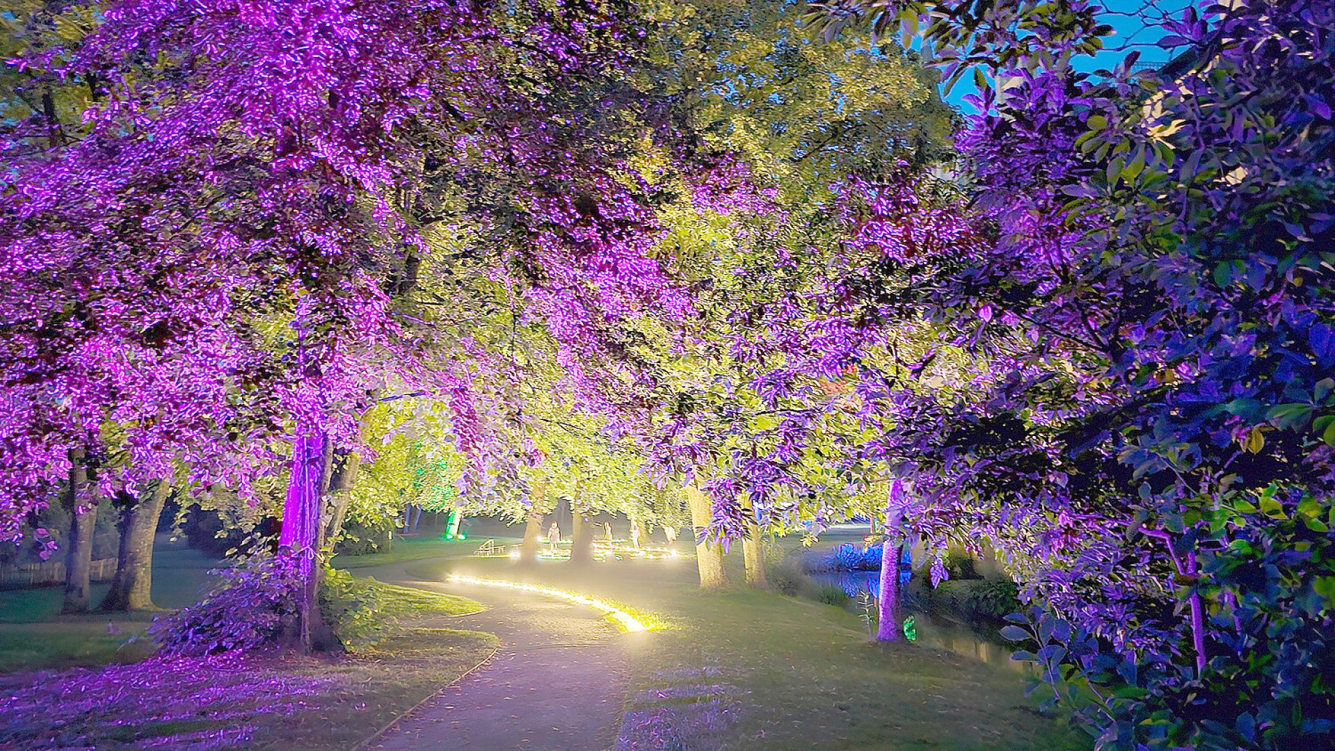 Lüch un Spööl im Leeraner Evenburg-Park - Bild 21