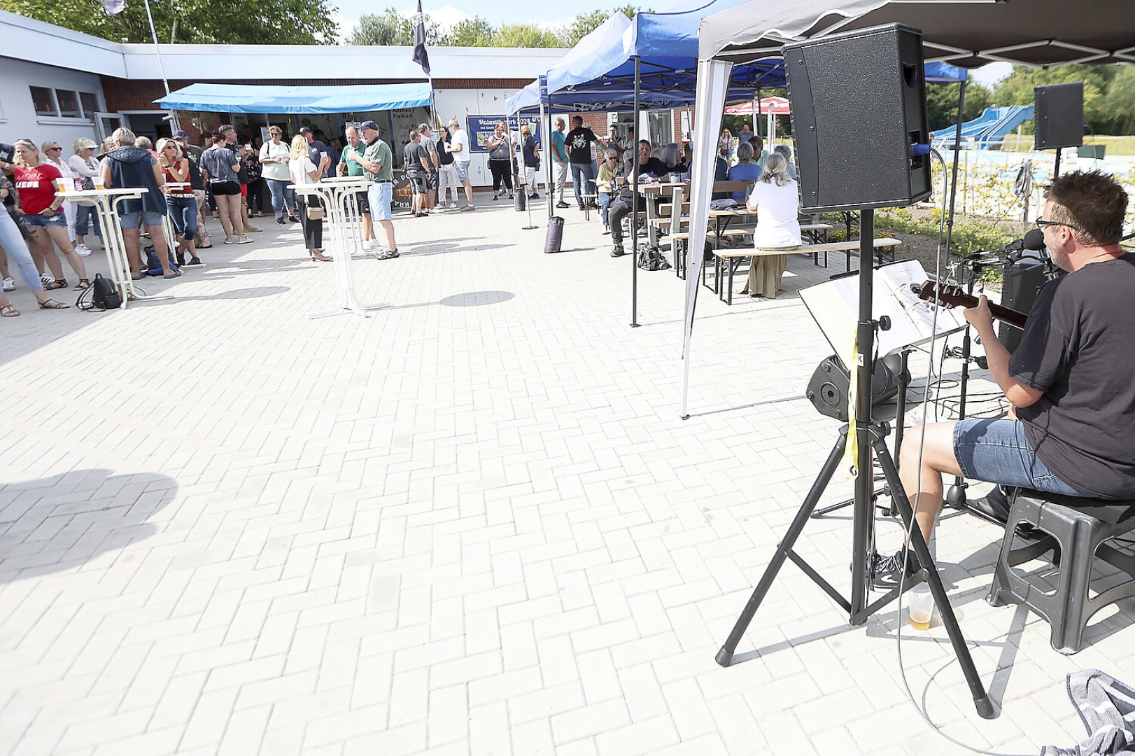 Frühschoppen im Freibad Borssum - Bild 3