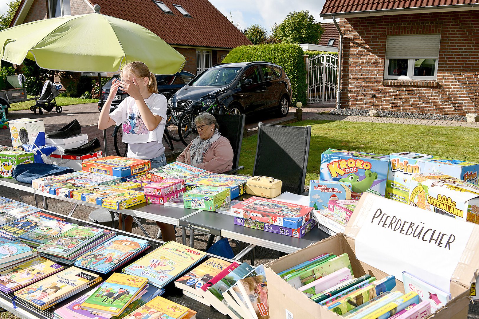 Jannburger Weg in Wiesmoor wurde zur Flohmarktmeile - Bild 46