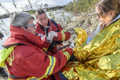 Großübung in Friedeburg - Bild 15