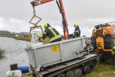 Großübung in Friedeburg - Bild 20