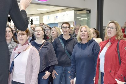 Chor-Flashmob in Leer - Bild 4