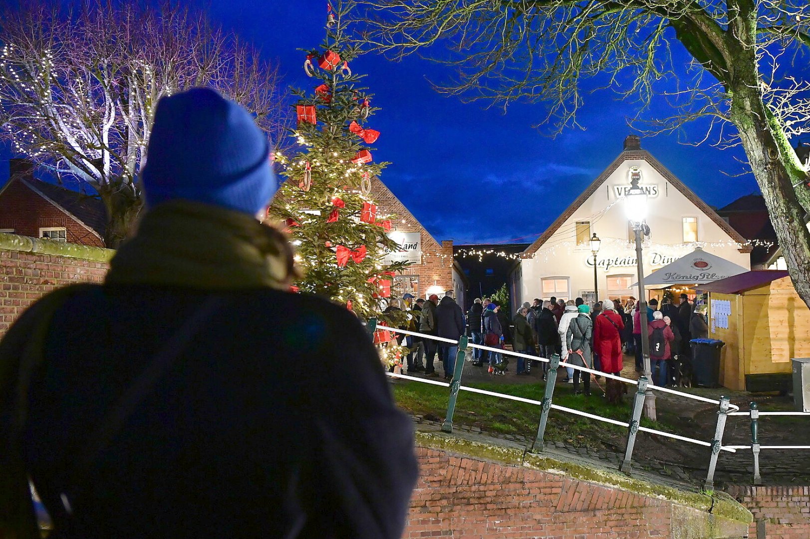 Zu Besuch beim "Lüttje Greetmer Wiehnachtsmarkt" - Bild 1