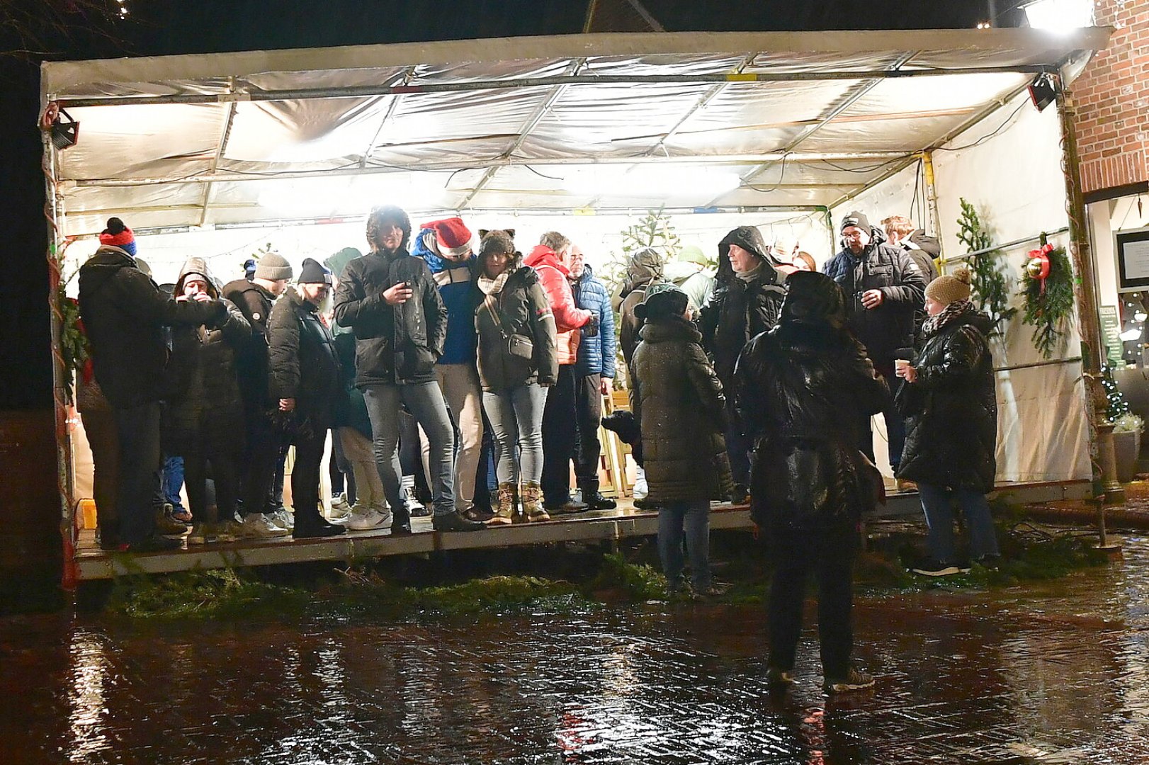 Zu Besuch beim "Lüttje Greetmer Wiehnachtsmarkt" - Bild 5