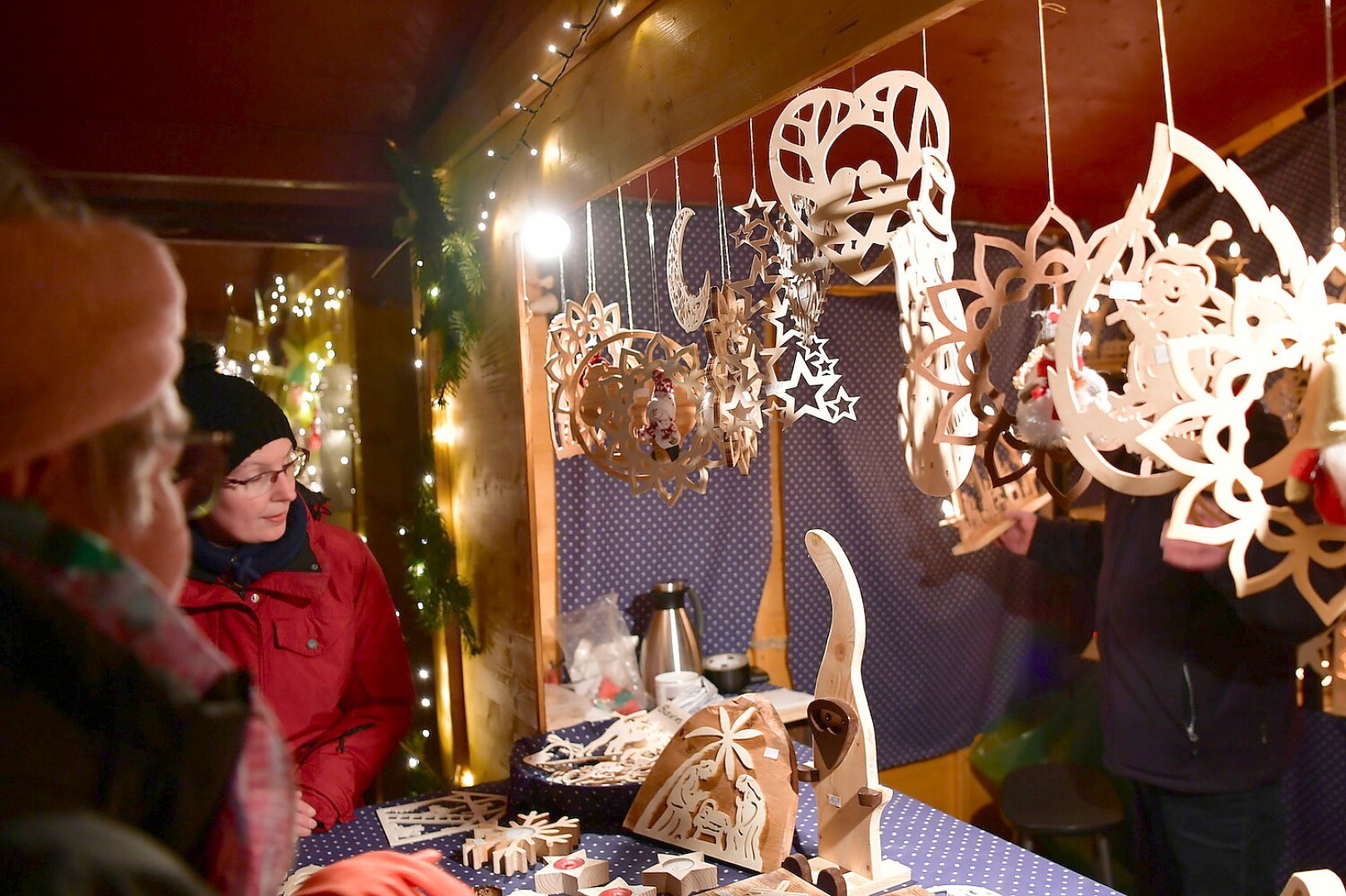 Zu Besuch beim "Lüttje Greetmer Wiehnachtsmarkt" - Bild 16