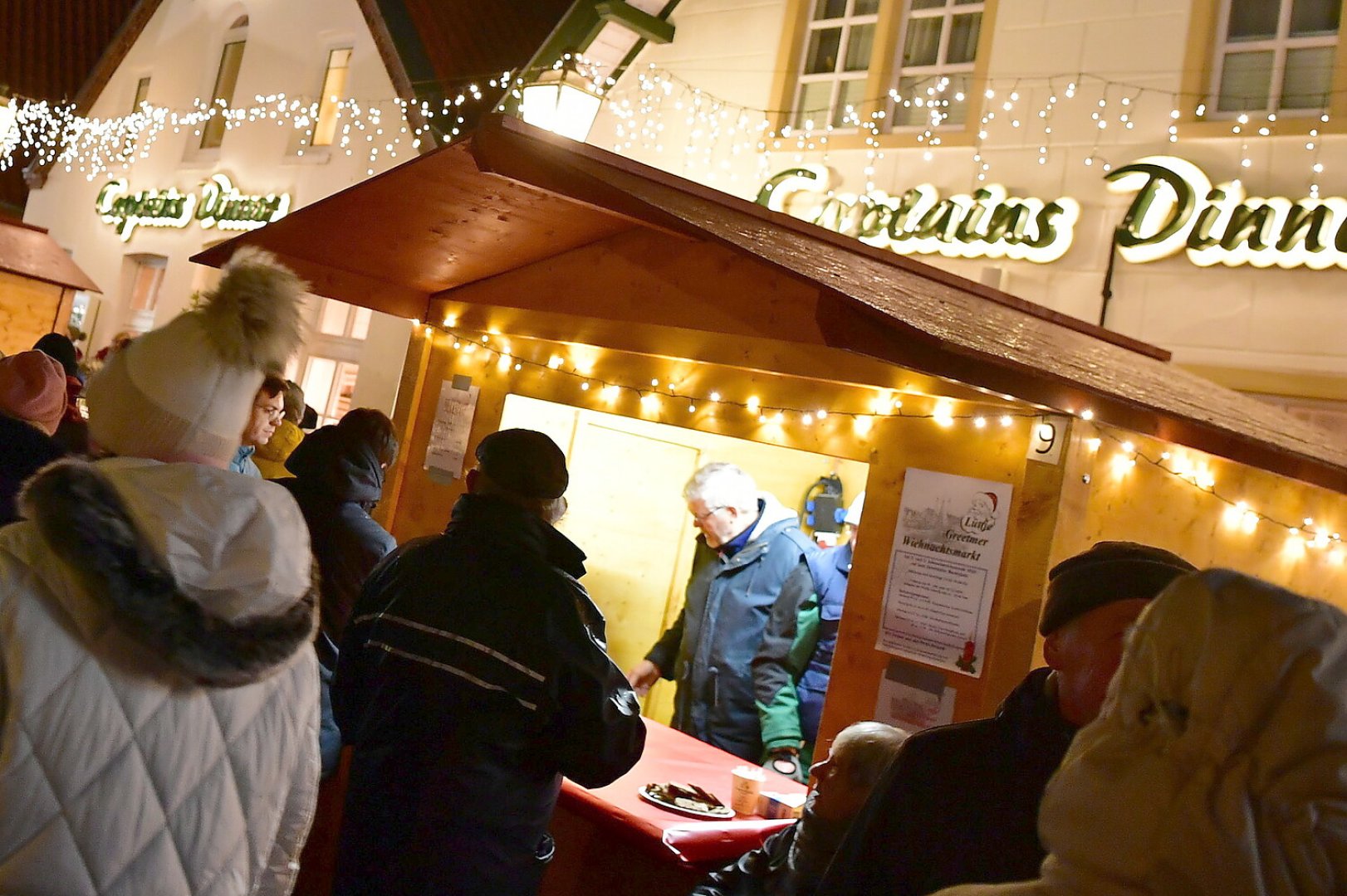 Zu Besuch beim "Lüttje Greetmer Wiehnachtsmarkt" - Bild 21