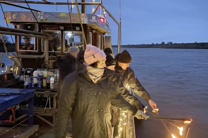 Weihnachtsmann nimmt Kurs auf Greetsiel - Bild 6