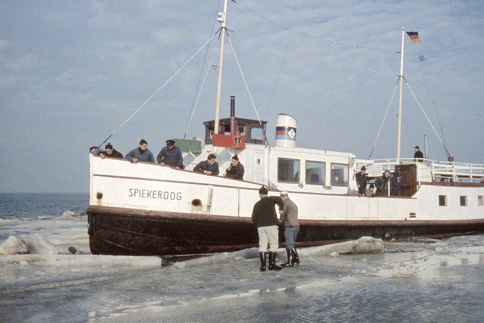 Eiswinter 1962/63 auf Spiekeroog - Bild 1