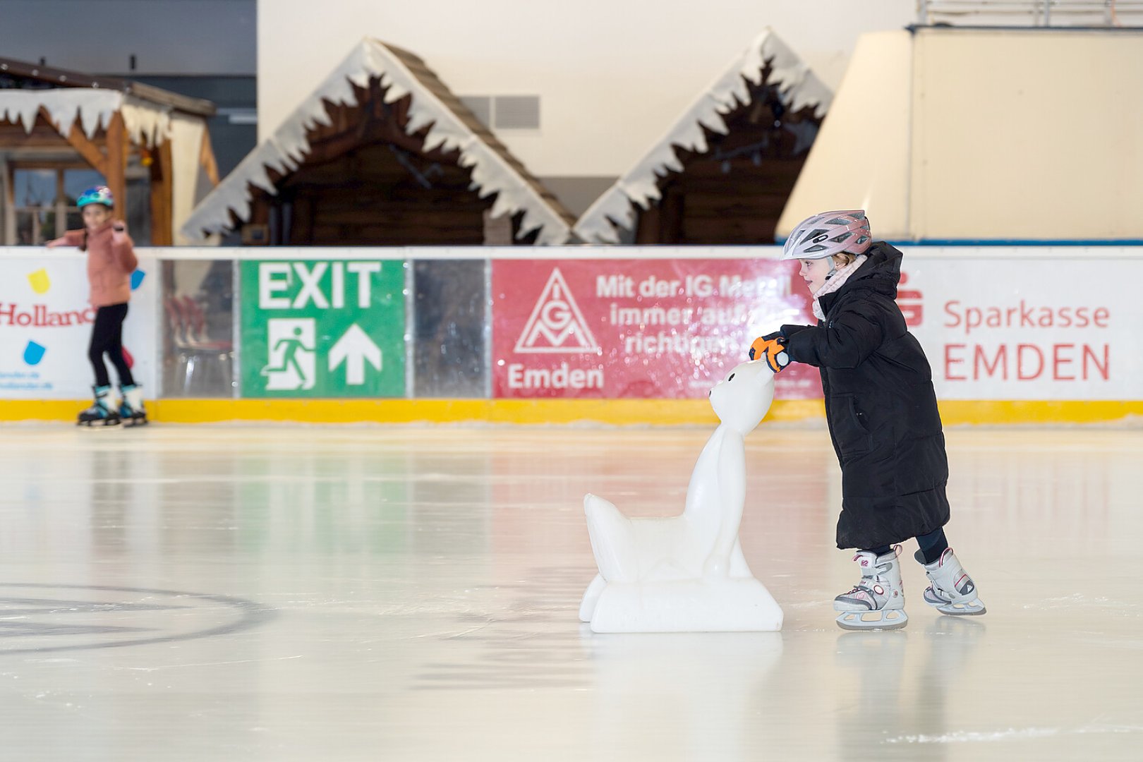 Schöfeln lernen bei der Eiszeit Emden - Bild 1