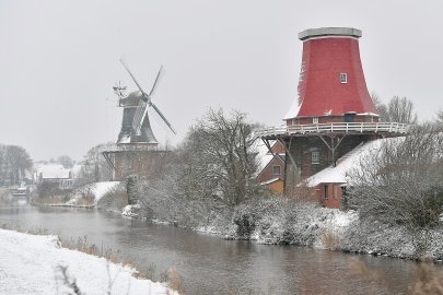 Greetsiel im Schnee - Bild 4