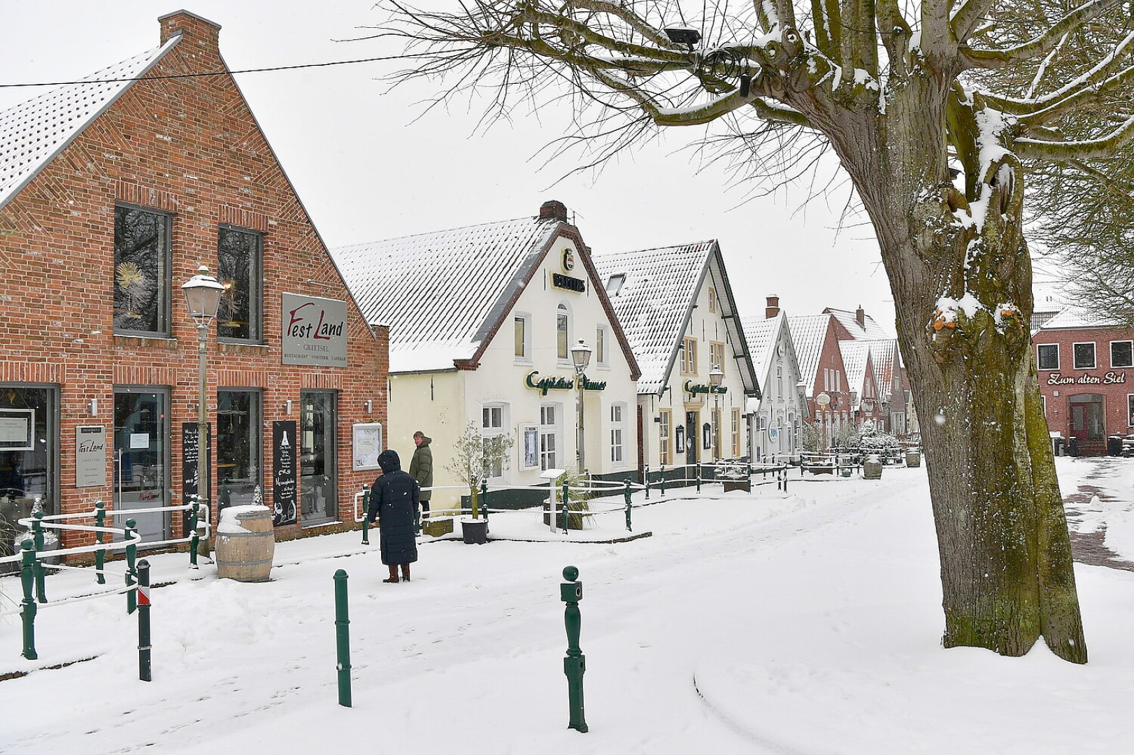 Greetsiel im Schnee - Bild 5