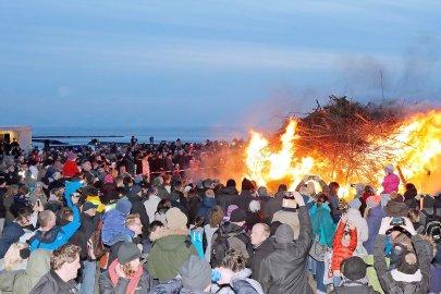 Osterfeuer in Norddeich war ein Erfolg - Bild 3