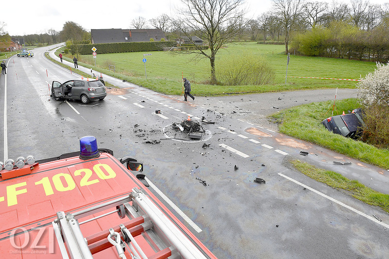 Zwei Verletzte Bei Unfall Auf Der B 72 - Ostfriesen-Zeitung