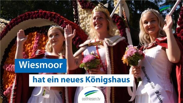 Blütenfest: Wiesmoor hat ein neues Königshaus