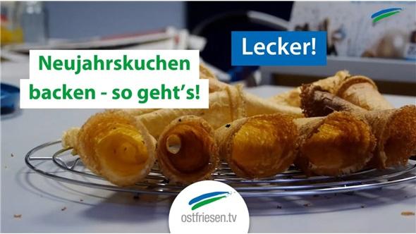 Neujahrskuchen backen - mit Rezept 