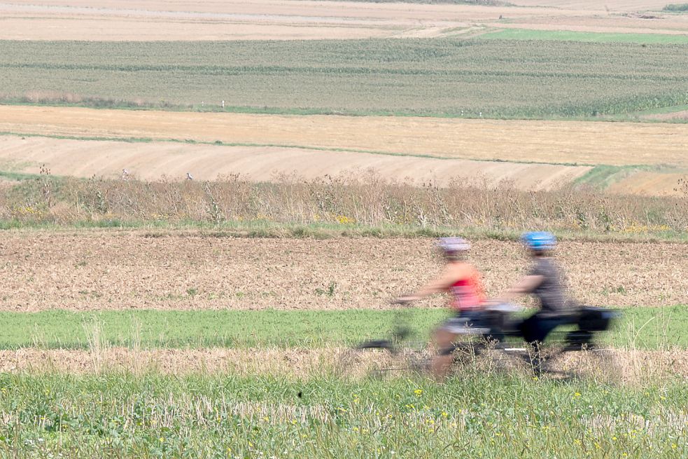 In die Pedale treten und CO2 einsparen – das ist das Ziel des Stadtradelns. Foto: Sebastian Gollnow/dpa