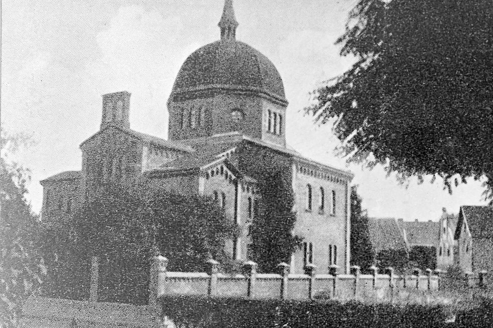 Die Leeraner Synagoge war ein prächtiges Gebäude. Das soll bald intensiv erfahrbar sein. Foto: Archiv