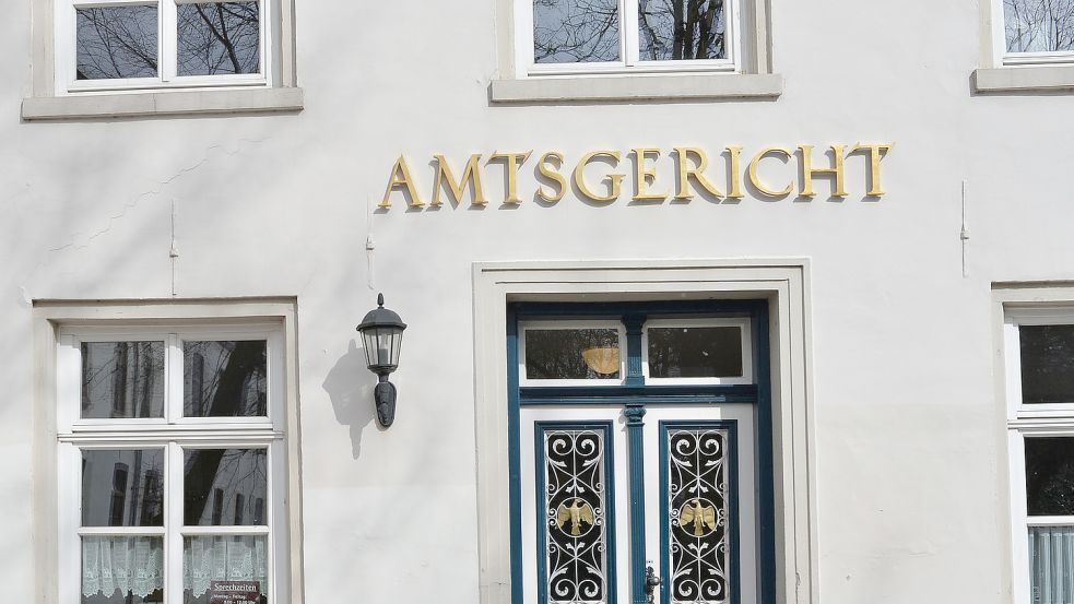 Im Amtsgericht Aurich wird der Vorwurf der Staatsanwaltschaft verhandelt. Bild: Ortgies