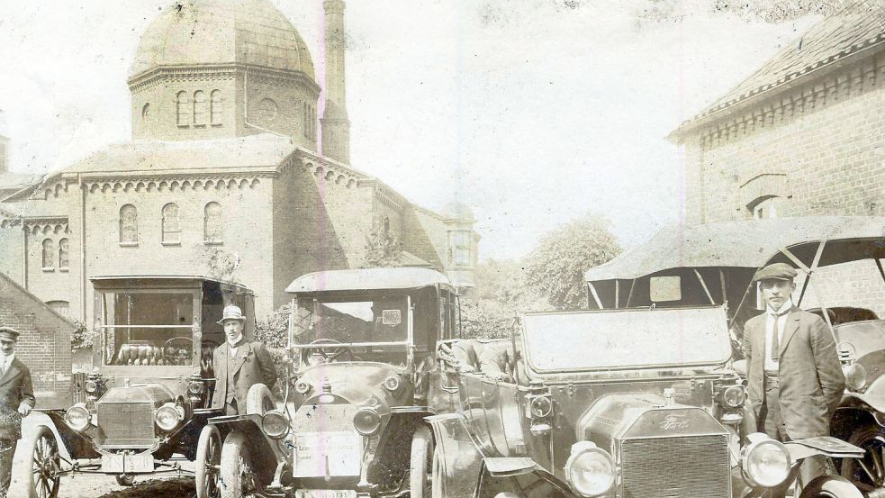 Die Leeraner Synagoge war ein prächtiges Gebäude, von dem noch Reste im Boden erhalten wurden. Foto: Archiv