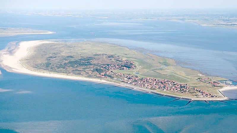 Die ostfriesische Insel Baltrum. Foto: Sina Schuldt/dpa