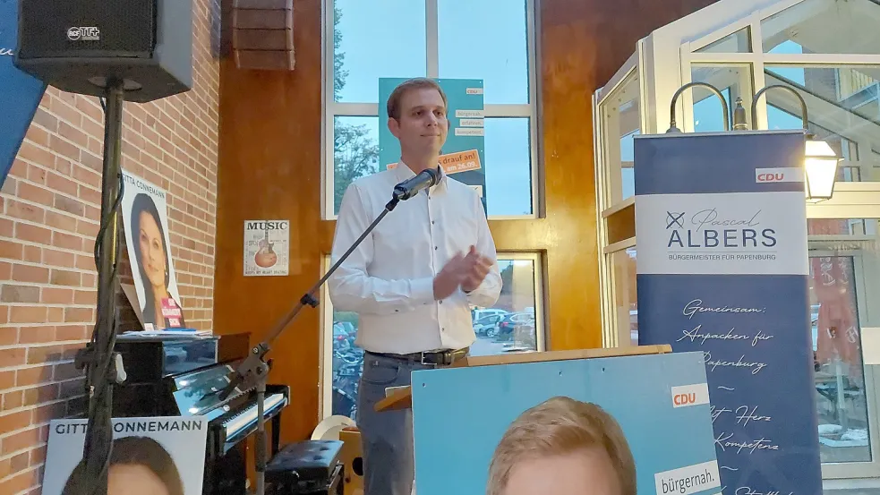 Pascal Albers zeigte sich enttäuscht von dem deutlichen Ergebnis. Foto: Belling