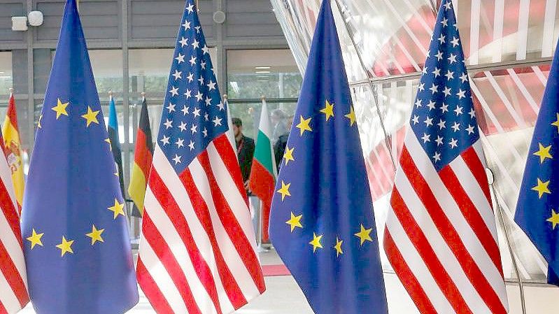 Der Handels- und Technologierat war im Juni bei einem EU-USA-Gipfel von EU-Kommissionspräsidentin Ursula von der Leyen und US-Präsident Joe Biden ins Leben gerufen worden. Foto: Nicolas Maeterlinck/BELGA/dpa