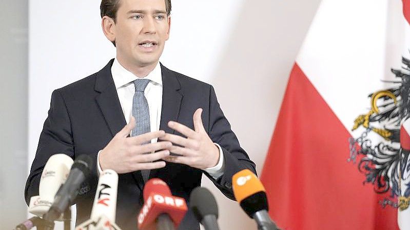 Der österreichische Bundeskanzler Sebastian Kurz bestreitet die Korruptionsvorwürfe. Foto: Georg Hochmuth/APA/dpa