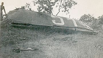 Die JU 88 A5 stürzte im Jahr 1942 südöstlich von Aalborg ab. Fotos: Privat/Hillebrand