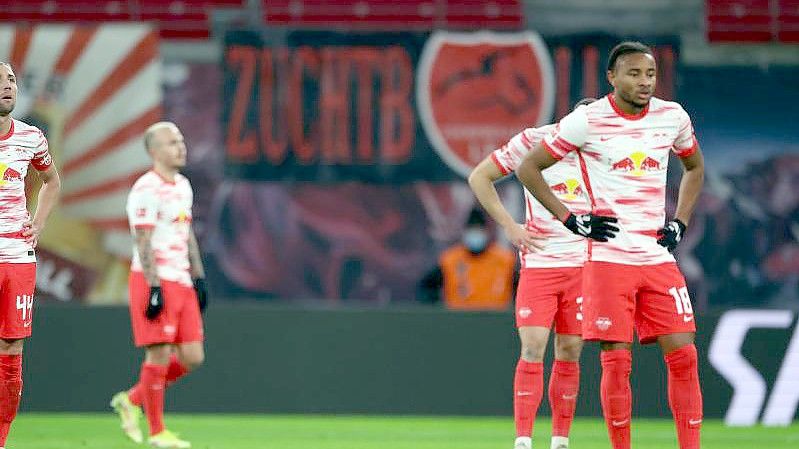 RB Leipzig kämpft mit der ersten Durststrecke. Foto: Jan Woitas/dpa