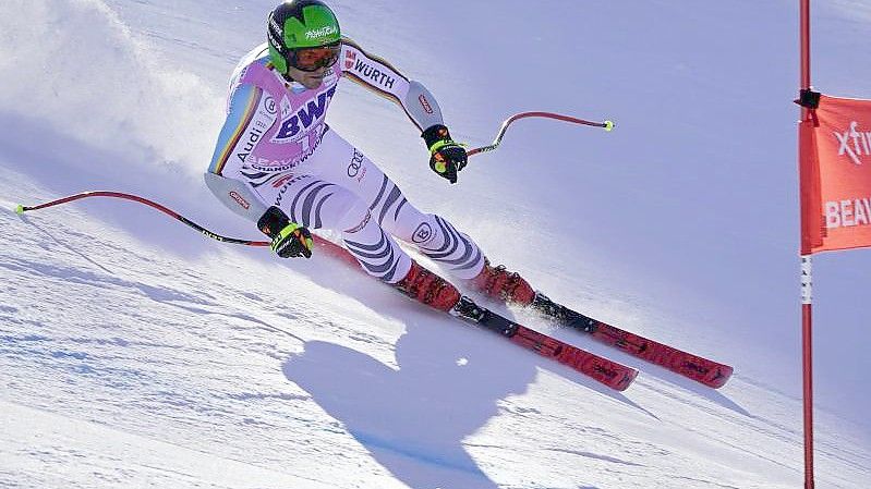 Fuhr beim Super-G in Beaver Creek auf Rang zehn: Andreas Sander in Aktion. Foto: Robert F. Bukaty/AP/dpa