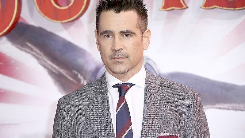 Colin Farrell bei der Europapremiere des Films „Dumbo“ in London. Foto: Joel C Ryan/Invision/dpa