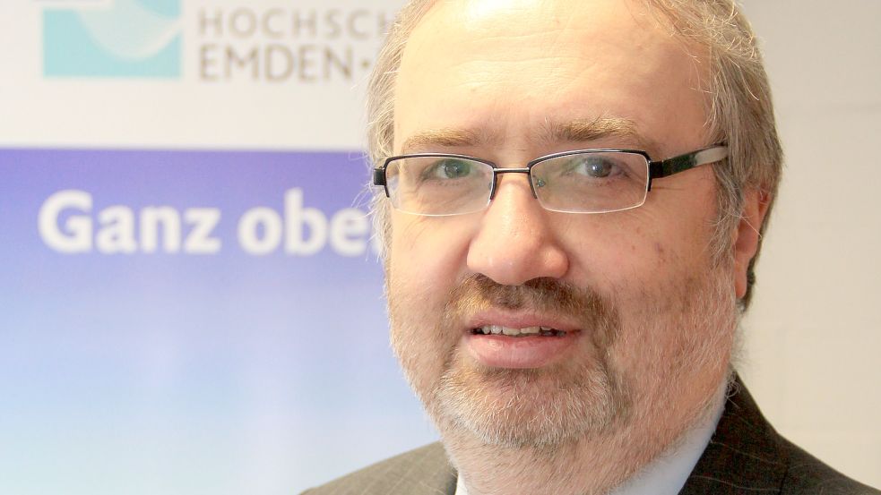 Der Emder Hochschul-Professor Dr. Reiner Osbild, der bis vor kurzem als Vorsitzender des AfD-Kreisverbands Ostfriesland firmierte. Foto: Archiv