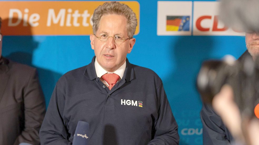 Hans-Georg Maaßen droht möglicherweise ein Ausschluss aus der CDU. Parteikollegin Karin Prien will einen entsprechenden Antrag stellen. Foto: imago images/ari