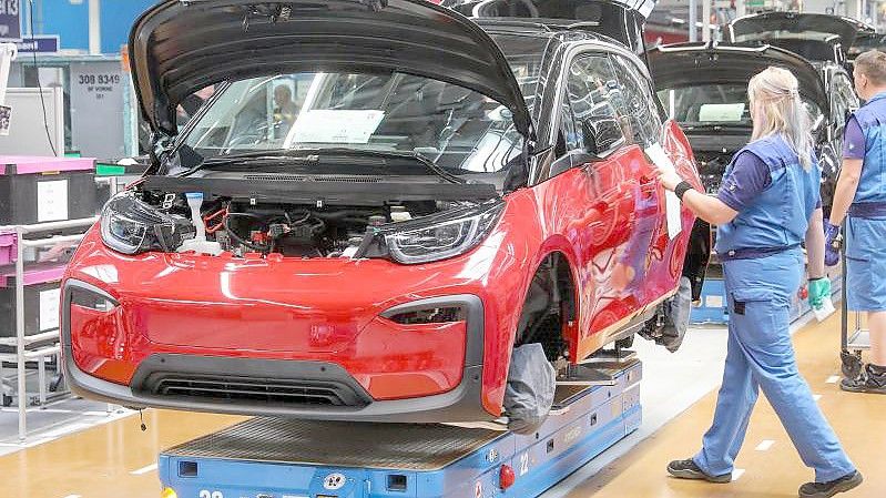 Der BMW i3 wurde zehn Jahre lang produziert. Foto: Jan Woitas/dpa-Zentralbild/dpa