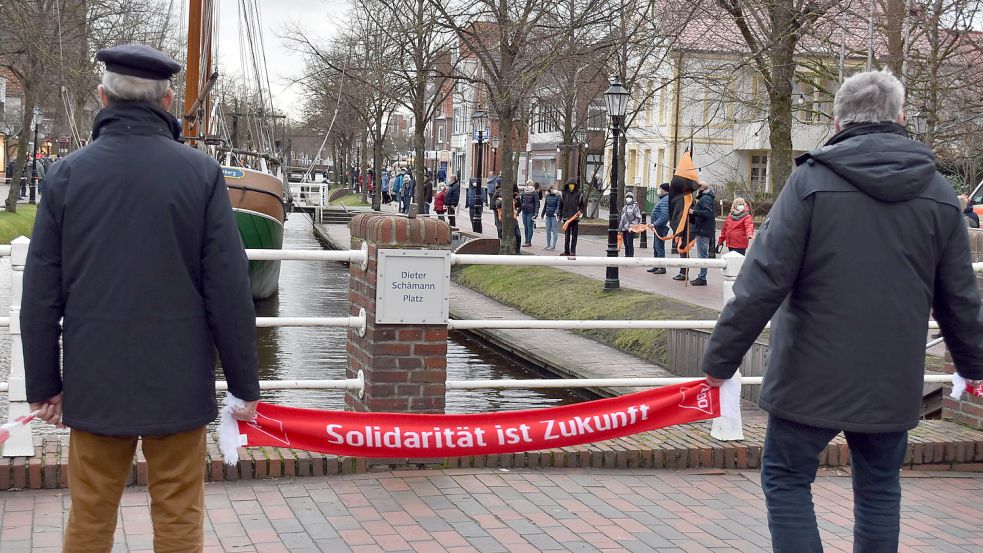 Die verschiedensten Organisationen, Verbände und Vereine unterstützen die Aktion „für Demokratie und Solidarität“. Foto: Müller