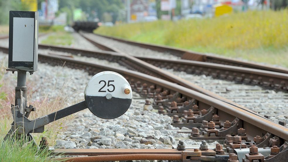 Vor etwas mehr als einem halben Jahr flammte das Interesse an der Auricher Bahn wieder auf. Was ist davon geblieben? Foto: Ortgies