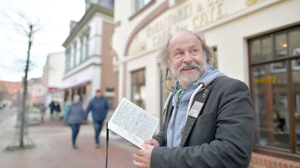 Klaus-Peter Wolf hat seinem neuen Roman „Ostfriesensturm“ veröffentlich. Foto: Ortgies/Archiv