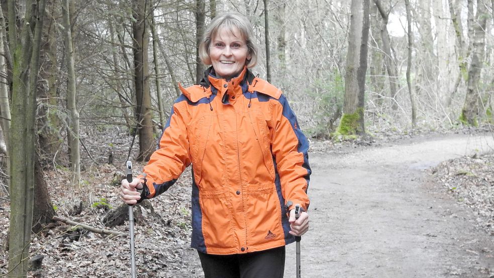 Als 36-jährige kam Margritt Gerdes-Kleen als Trainerin zur Turngemeinde Wiesmoor. Noch heute ist sie sportlich unterwegs. Foto: Wiggermann