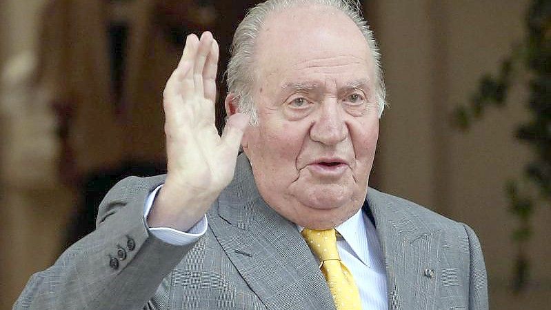 Die Ermittlungen gegen Juan Carlos sind eingestellt worden. Foto: Esteban Felix/AP/dpa