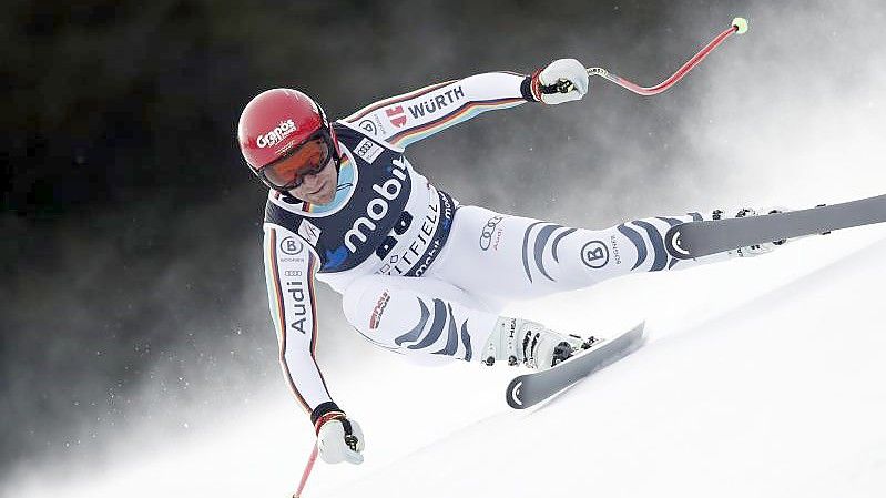 Josef Ferstl wurde in Kvitfjell Abfahrts-Zehnter. Foto: Gabriele Facciotti/AP/dpa