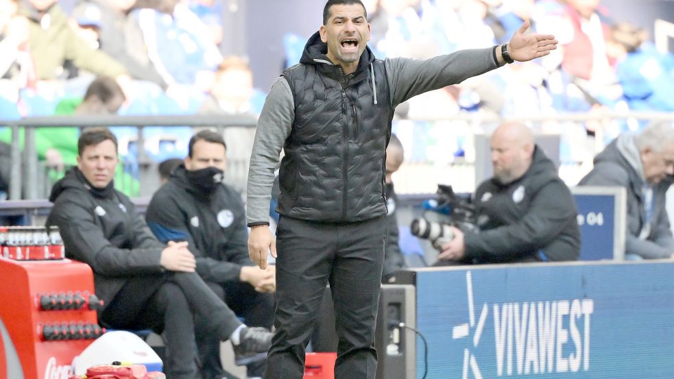 Nicht mehr Trainer auf Schalke: Dimitrios Grammozis. Foto: www.imago-images.de