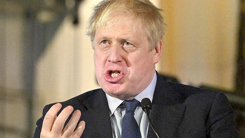 „Wir sind nicht anti-russisch“: Boris Johnson. Foto: Leon Neal/PA/dpa