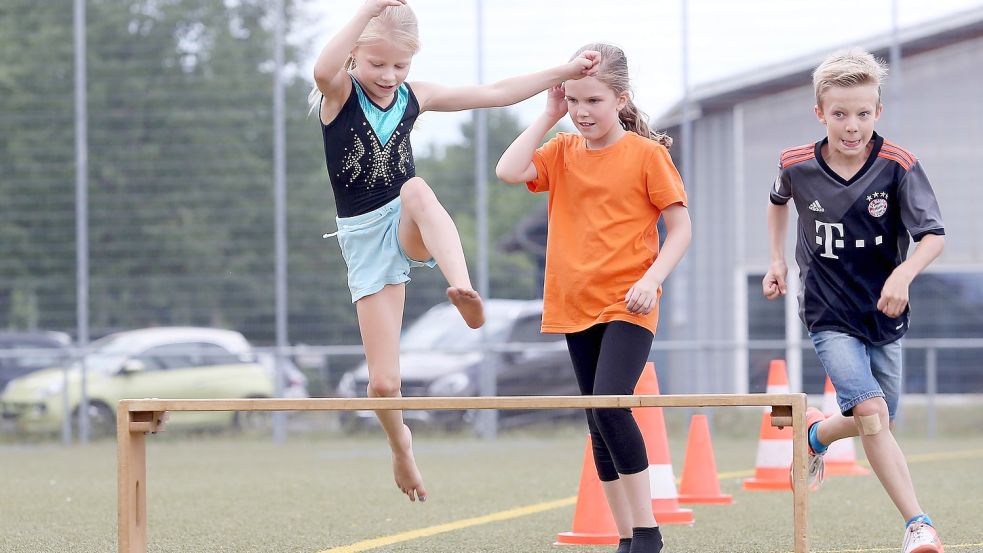 Weniger Kinder als früher betreiben Sport in Vereinen. Der demografische Wandel ist nur eine Ursache. Foto: DPA