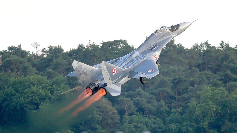 Polen möchte seine alten MiG 29-Kampfjets gegen moderne Maschinen aus den USA eintauschen. Foto: dpa