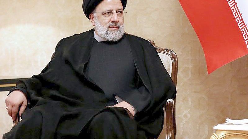 Der iranische Präsidenten Ebrahim Raisi. Europäische Verhandler Ringen um die Rettung des Atomabkommens mit dem Iran. Foto: -/Iranian Presdiency/dpa