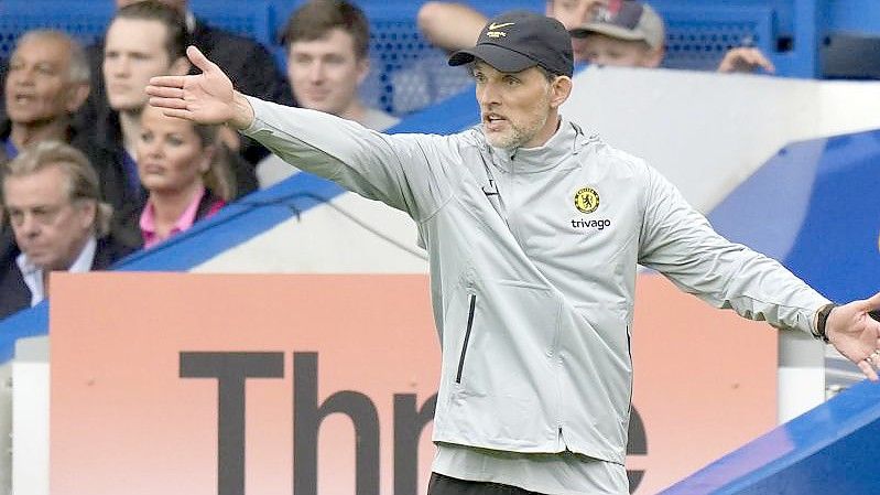 Chelsea-Coach Thomas Tuchel schließt einen Rücktritt in der laufenden Saison aus. Foto: Alastair Grant/AP/dpa/Archiv