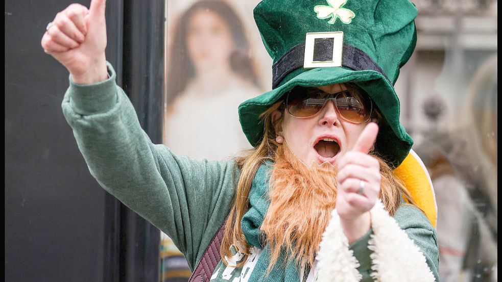 Auch in London wird der St. Patrick’s Day mit einer Parade gefeiert. Foto: imago images/i Images