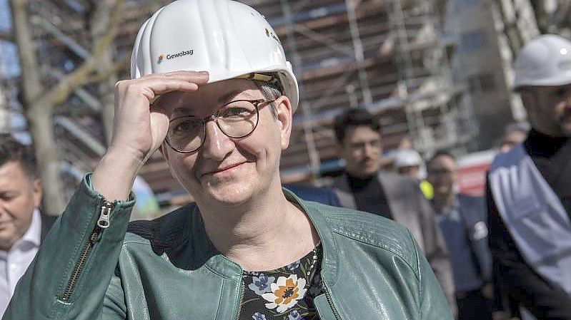 Bundesbauministerin Klara Geywitz (SPD) erwägt, Büroflächen zu Wohnungen umzubauen. Foto: Paul Zinken/dpa